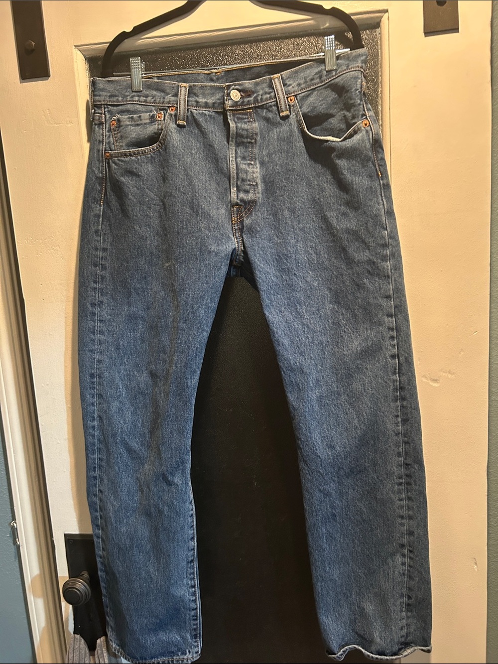 Levi's Men's Straight Blue Denim Jeans
